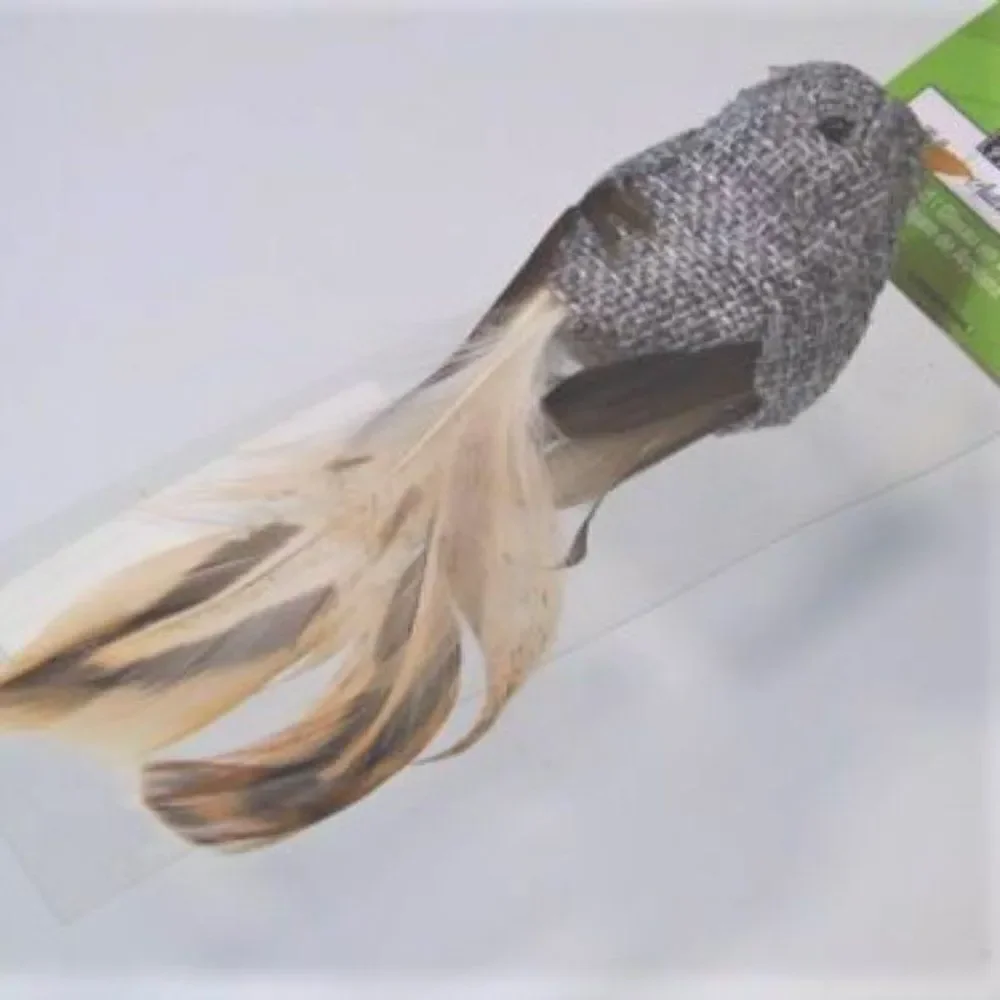 Burlap Bird and Butterflies Crafting Home Decor